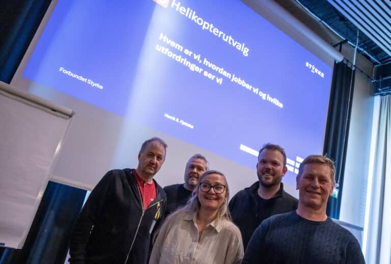 Arbeidsutvalget i Styrke Equinor Sokkel har denne uken vært samlet på Helikopter konferansen på Sola