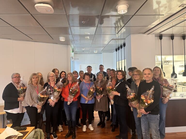 Jubilantlunsj på Sandsli